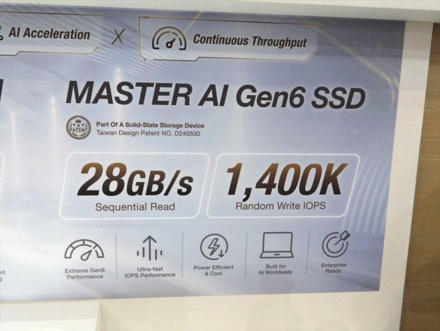 「T-CREATE MASTER Ai I6E E1.S PCIe 6.0 SSD」が登場
