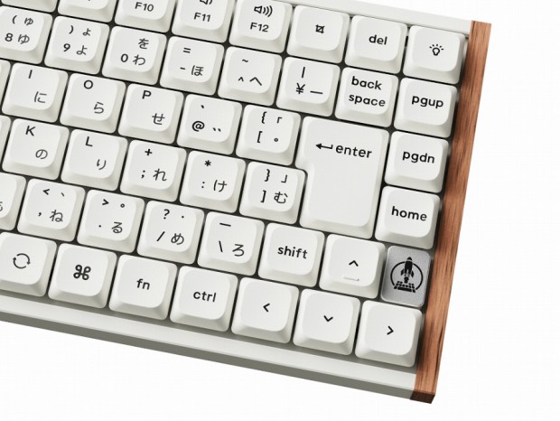 Keychron、ロープロ磁気スイッチ＆天然木フレームの75％キーボード「K3 HE」を先行販売