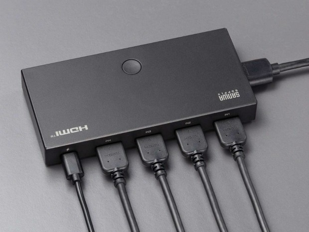 HDMI端子不足を解消する4K/60Hz・HDR対応HDMI切替器2製品がサンワダイレクトから