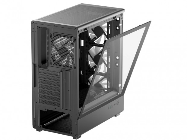 DeepCool、ARGBファン4基標準で税込6,980円の高コスパミドルタワー「CC550 4F」