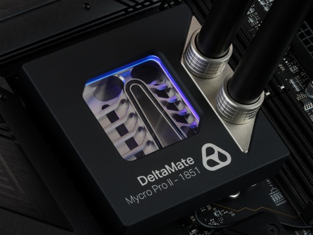 Thermal Grizzly、ハイブリッドマイクロフィン搭載ウォーターブロック「DeltaMate MPII」