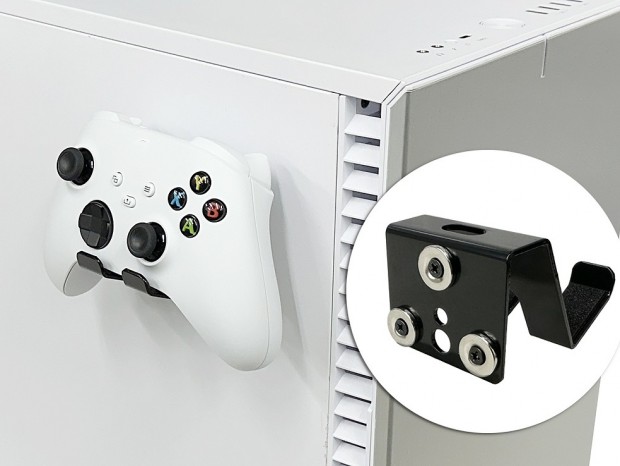 長尾製作所、マグネット式＆VESA固定式の「コントローラー収納スタンド」2製品