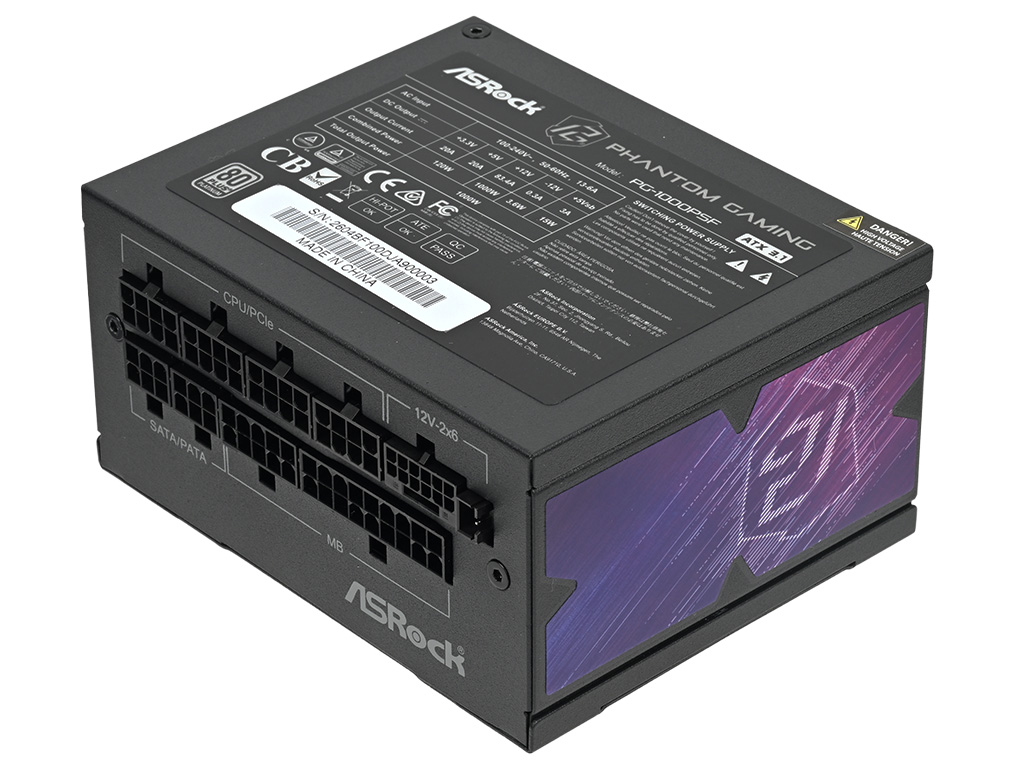 ド安定で静粛、複数の独自機能も光るASRock初のSFX電源「PG-1000PSF