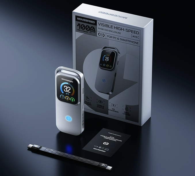 TouchScreen SSD Enclosure
