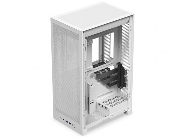 NZXT、高拡張Mini-ITXケース「H2 Flow」にホワイトカラーの新色追加