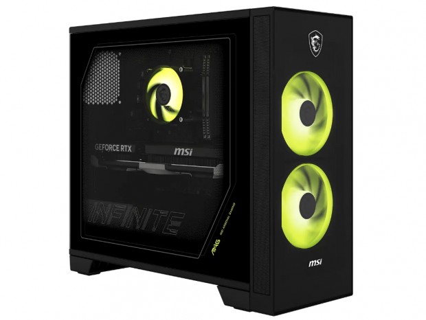 容量25リットルでGeForce RTX 5070 Ti対応のコンパクトゲーミングPC、MSI「MAG Infinite Z 8B」