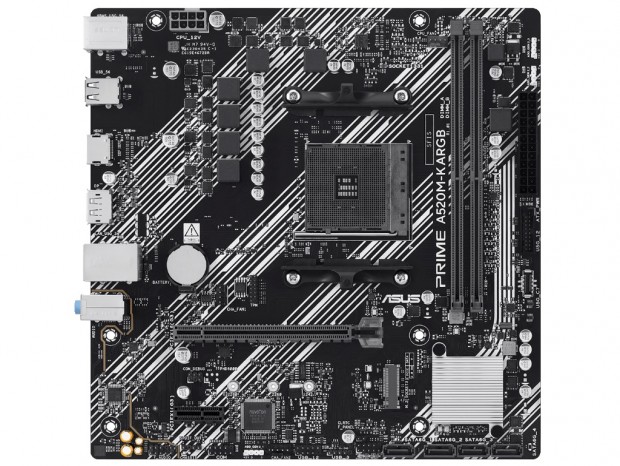 税込5,980円のAM4マザーボード、ASUS「PRIME A520M-K ARGB-CSM」発売
