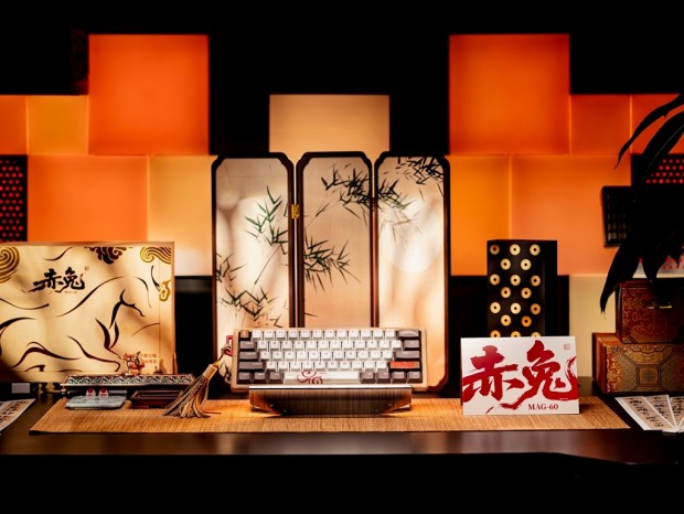 Colorful、“赤兎馬”をモチーフにした午年記念の特別なキーボード「COLORFUL Chitu MAG-60」
