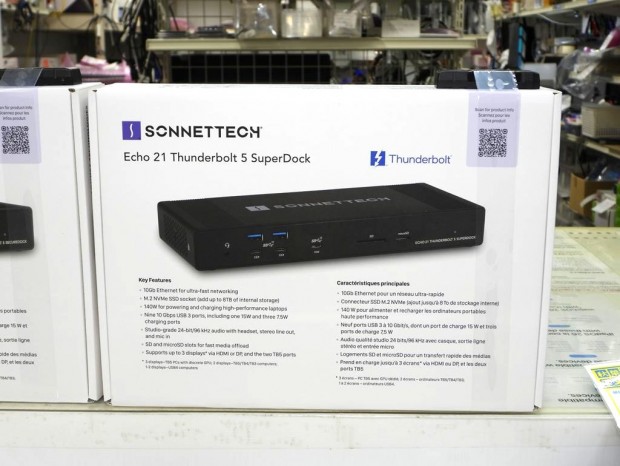 Sonnet「Echo 21 Thunderbolt 5 SuperDock」