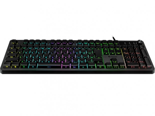 センチュリー、側面印字キーキャップ採用のメンブレンゲーミングキーボード「Blink」発売