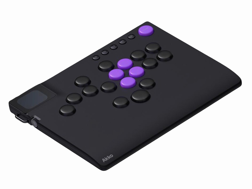 ラピトリ カツギア アーケードコントローラー 最小0.005mmのラピトリ調整が可能なレバーレスアケコン、Akko「FUNBOX