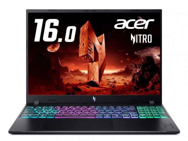 Core 7 240H搭載16型WUXGAゲーミングノートPC「Acer Nitro V 16」計4機種発売