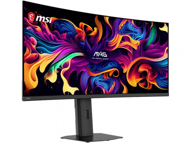 30％明るい5層タンデムOLED採用34型ディスプレイ、MSI「MAG 341CQP QD-OLED X28」