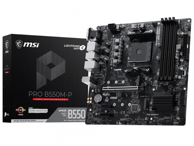 MSI、Amazon限定のB550マザーボード「PRO B550M-P」を発売