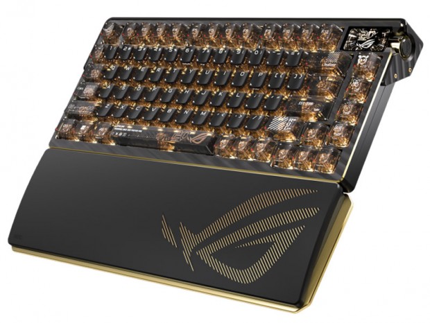 24K金メッキ採用の20周年記念モデル、ROG限定キーボード＆マウスが7月3日発売