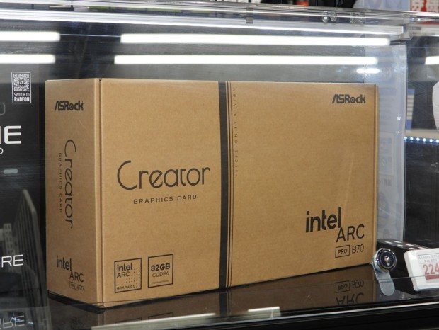 ASRock「Arc Pro B70 Creator 32GB」発売