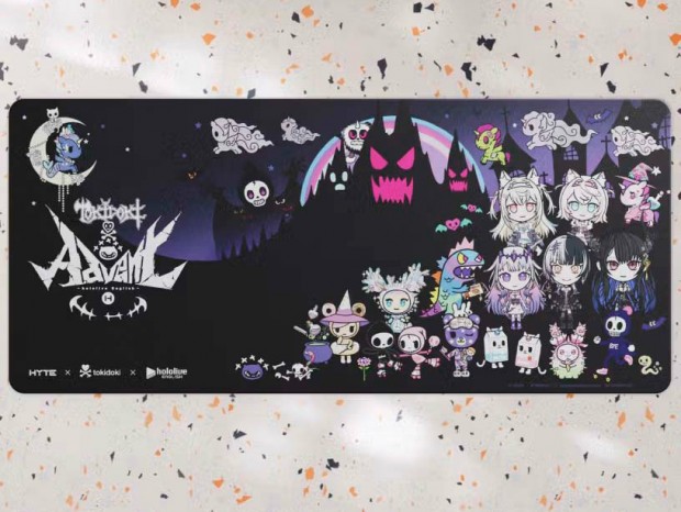 HYTE、tokidokiとhololive English -Advent-コラボキーキャップ＆マウスパッドセット発売
