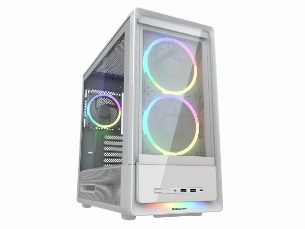 COUGAR、GPUにフレッシュエアを供給する“垂直吸気”設計のミドルタワー「DUOAIR RGB」