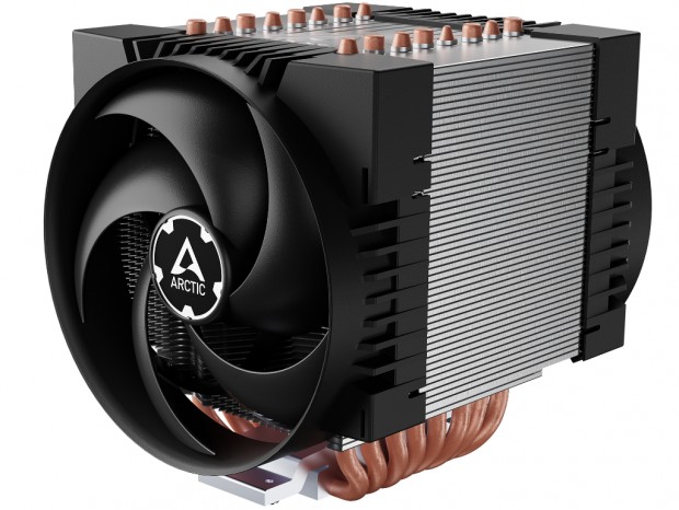 Arctic、ヒートパイプ8本のAmpere Altra対応デュアルファンCPUクーラー「Freezer 4U-Altra」