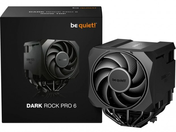 be quiet!、TDP300W対応デュアルタワーサイドフロー「DARK ROCK PRO 6」など2製品発売