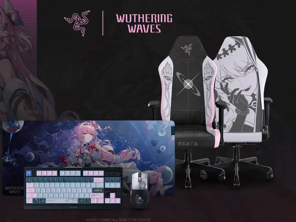 Razer、「鳴潮」初の公式コラボデバイスを発表。キーボードやマウス