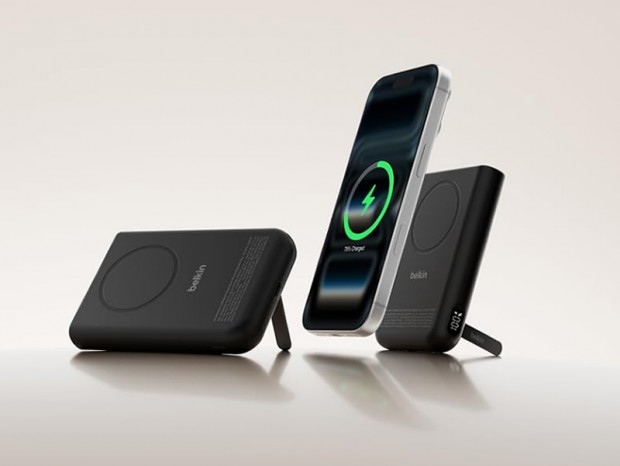 Belkin、10,000mAhモバイルバッテリー2製品を発売。Qi2 25W対応モデルなど