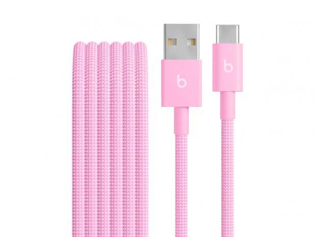 Beats、編み込みUSBケーブルに新色「パワーピンク」を追加。最大240W充電対応モデルも