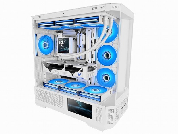 Thermaltake、ポゴピン合体＆ブレード換装可能なARGBファン「SWAFAN EX INFINITY ARGB Sync」