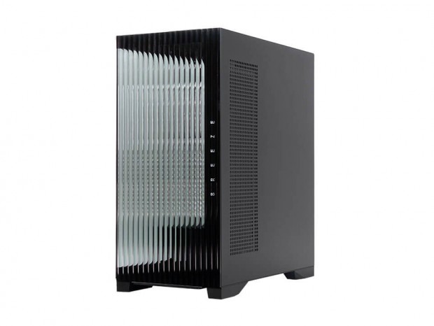 In Win、フロントに波型強化ガラスを採用するミドルタワーPCケース「L50 BREEZE」
