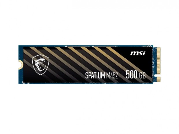 MSI、最大3,600MB/sのPCIe 4.0エントリーNVMe SSD「SPATIUM M452 500GB」発売