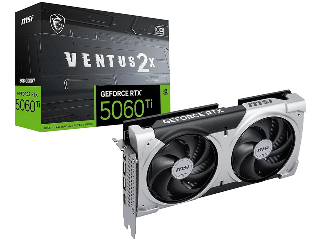 Amazonプライムデー】MSIのGeForce RTX 5060 Ti搭載グラフィック