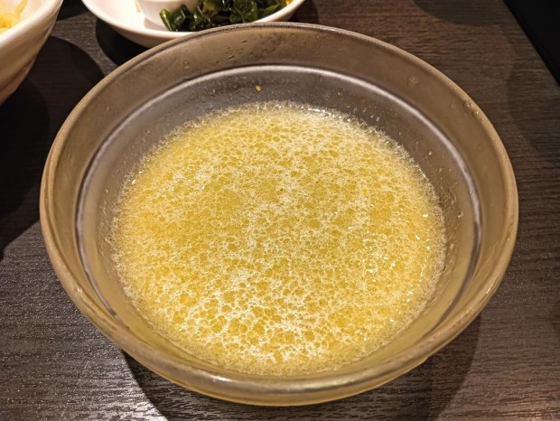 「ラーメン大至」の「冷やしつけ麺塩　夏みかん」