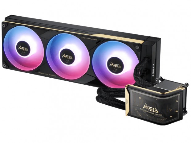 MSI、6.67インチ2K湾曲AMOLED搭載AIO水冷「MEG CORELIQUID E15 360」