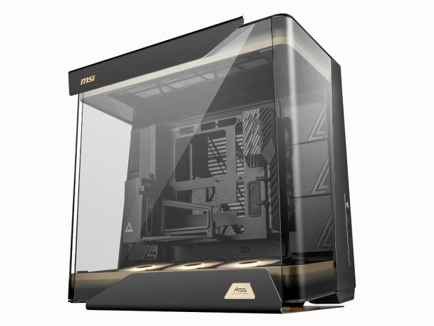 3面湾曲ガラスの巨大フラッグシップケース、MSI「MEG MAESTRO 900R」の製品情報が公開