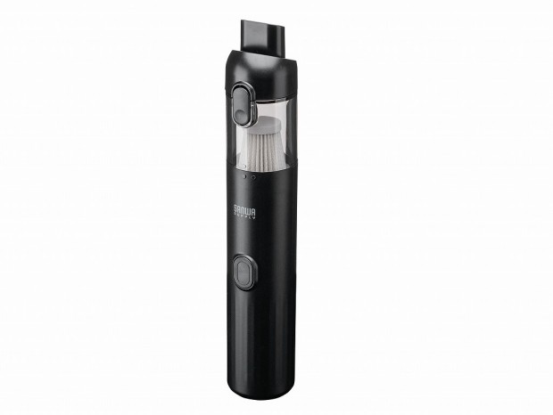サンワダイレクト、最大14,000Paの強力吸引が可能なUSB充電式ハンディクリーナー