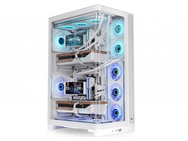 Thermaltake、デュアルシステムを1台に集約できる大型ケース「CAPO X」正式発表