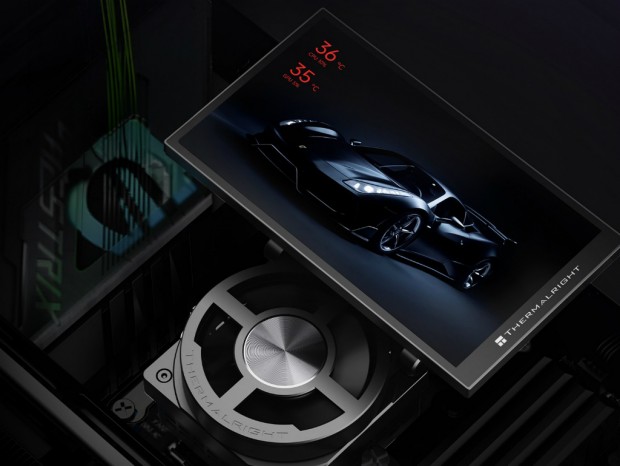 Thermalright、5.5型LCD＆VRMファン搭載AIO水冷「Dynamic Vision PRO 360 ARGB BLACK」