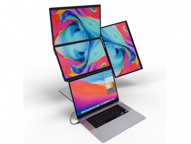 DIGI+18.5インチクアッドディスプレイシステム
