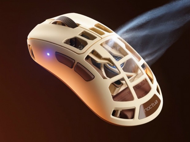 Pulsar、Noctuaファン内蔵コラボマウス「Feinmann F01 Noctua Edition」を予告