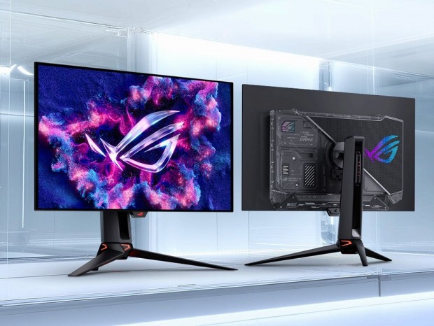 ASUS、デュアルモード対応のゲーミングOLED「ROG Swift OLED PG32UCWM」「PG27UCWM」