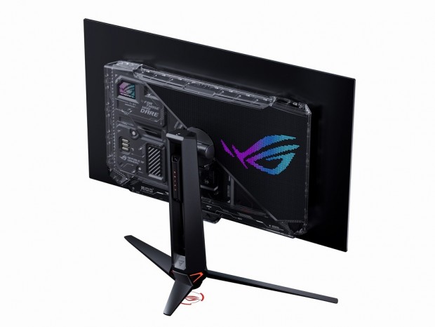ASUS、デュアルモード対応のゲーミングOLED「ROG Swift OLED PG32UCWM」「PG27UCWM」