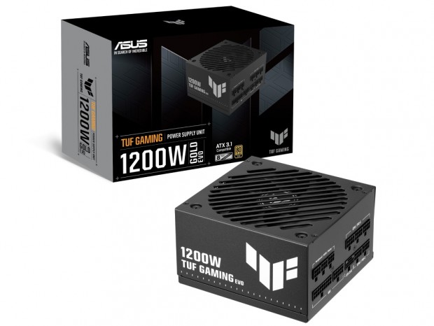 ASUS、ATX 3.1/PCIe 5.1対応の80PLUS GOLD電源「TUF Gaming Gold EVO」発売