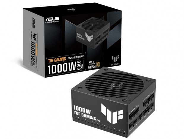 ASUS、ATX 3.1/PCIe 5.1対応の80PLUS GOLD電源「TUF Gaming Gold EVO」発売