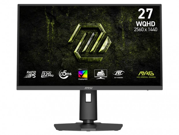 MSI、320Hz/0.5ms対応のWQHDゲーミング液晶「MAG 274QPF X32」など2モデル