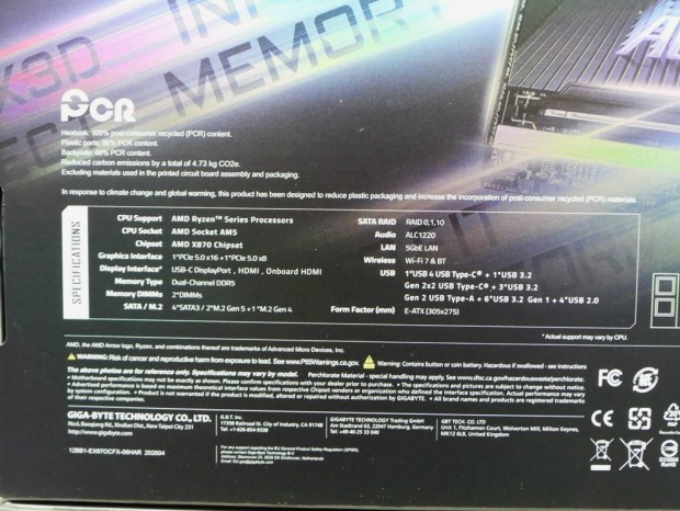 X870 AORUS INFINITY