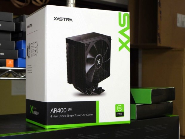 XASTRAのCPUクーラー「AR400-BK」発売