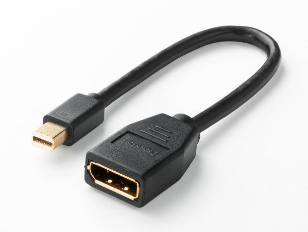 4K/60Hz対応のMini DisplayPort-DisplayPort変換ショートケーブルがサンワサプライから