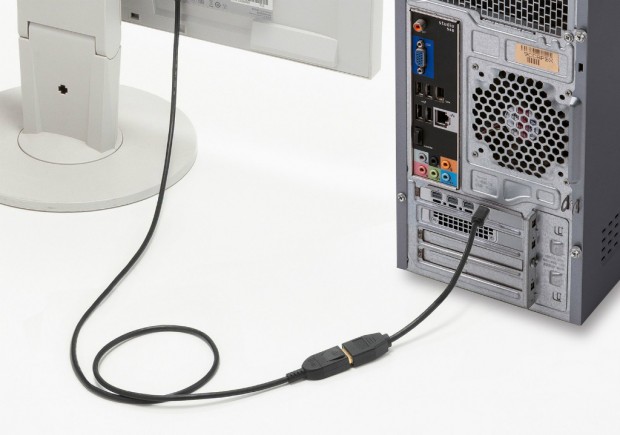 4K/60Hz対応のMini DisplayPort-DisplayPort変換ショートケーブルがサンワサプライから