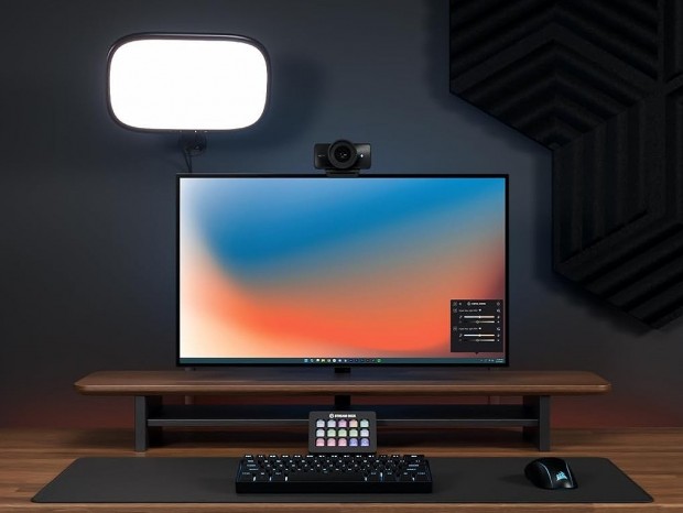 Elgato、PCやStream Deckから調整できるデスク向けLEDライト「Key Light Air MK.2」発売