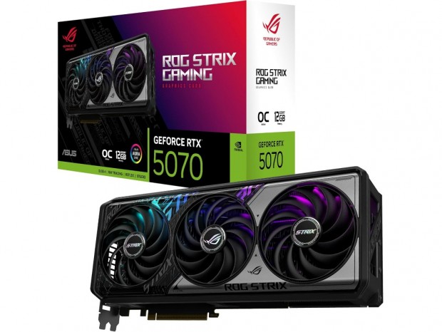 【Amazonタイムセール】ASUS ROG StrixのGeForce RTX 5070グラフィックスカードが11％オフ